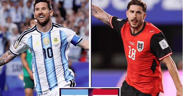 Soi tỉ số trận Argentina – Áo: Khoảng cách sít sao