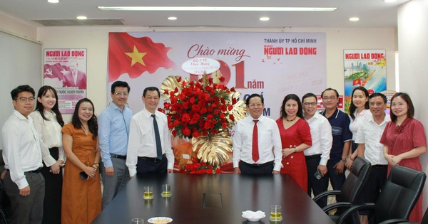 Thư cảm ơn của Báo Người Lao Động nhân kỷ niệm 101 năm Ngày Báo chí Cách mạng Việt Nam