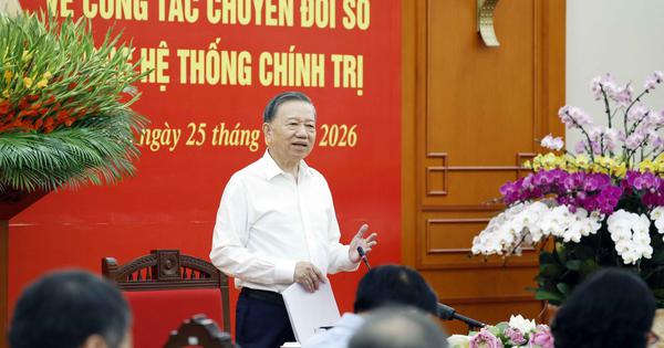 Chuẩn hóa dữ liệu, kết nối toàn hệ thống chính trị