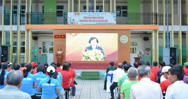 Hưởng hứng tháng hành động phòng chống ma túy