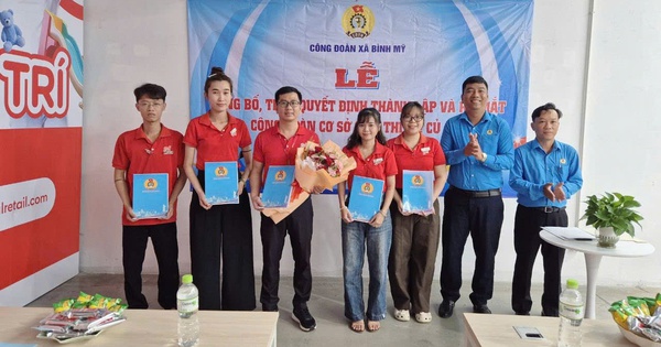 Công đoàn xã Bình Mỹ đẩy mạnh phát triển đoàn viên