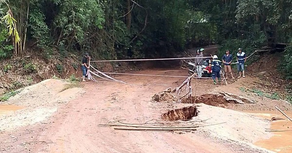 Tạm ngưng lưu thông qua cầu tạm sông Mã Đà, TP Đồng Nai