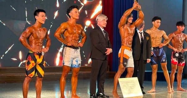 Lực sĩ Trịnh Ngọc Nhựt vô địch toàn năng WFF Việt Nam Muscle Flex 2026