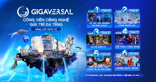 Bùng nổ hè 2026 với loạt siêu phẩm công nghệ giải trí đỉnh cao tại TTTM Gigamall