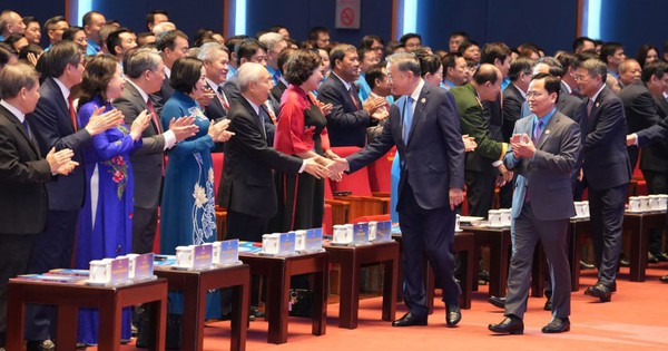 Tổng Bí thư, Chủ tịch nước Tô Lâm và nhiều lãnh đạo Đảng, Nhà nước dự Đại hội XIV Công đoàn Việt Nam
