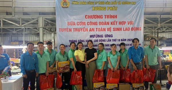 Nhiều hoạt động chăm lo thiết thực cho người lao động