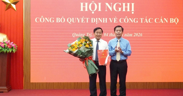 Quảng Trị công bố quyết định của Ban Bí thư về công tác cán bộ