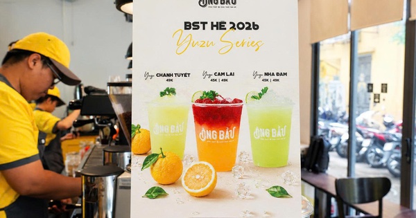 Chạm vị thanh mát, thức tỉnh mùa hè cùng Yuzu Series từ Cà Phê Ông Bầu