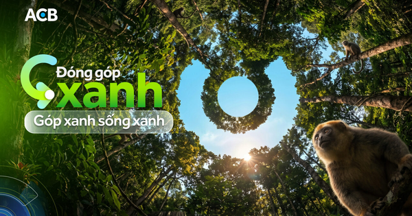ACB triển khai sáng kiến “đóng góp xanh”