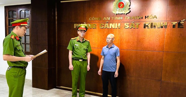Một giám đốc ở Thanh Hóa bị khởi tố