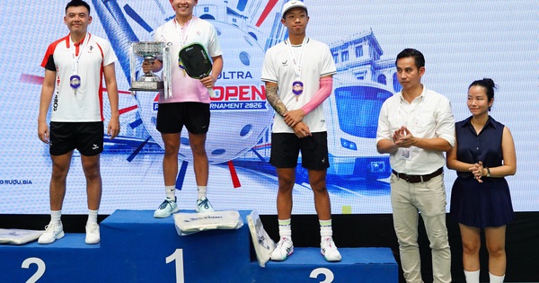 Lý Hoàng Nam lỡ cơ hội đoạt ngôi vương Pickleball Michelob U