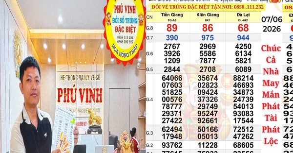 Xổ số miền Nam: Hai anh em bán tạp hóa bất ngờ thành tỉ phú