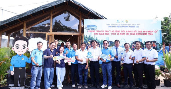 SAWACO đồng hành phong trào “Lao động giỏi, năng suất cao, t