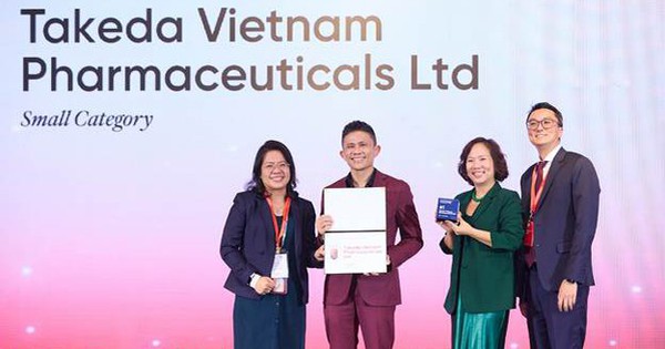 Takeda Việt Nam dẫn đầu bảng xếp hạng “Nơi làm việ