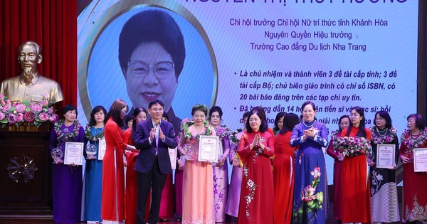 Tôn vinh 162 nữ trí thức Việt Nam tiêu biểu