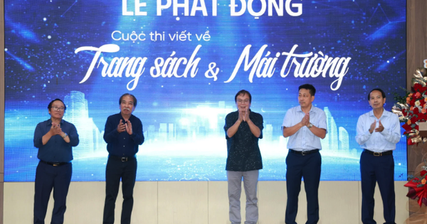 Phát động cuộc thi viết về "Trang sách và mái trườ