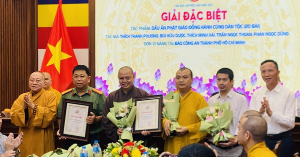 35 tác phẩm được trao Giải Báo chí Phật giáo năm 2