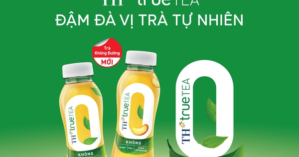 Tập đoàn TH ra mắt Trà không đường TH true TEA