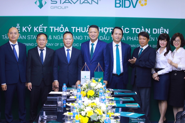 thumbnail - BIDV và Tập đoàn Stavian ký kết Thỏa thuận hợp tác toàn diện
