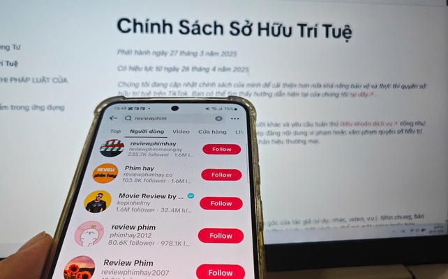 TikTok tỷ lệ cá cược kèo nhà cái Nam sẽ mạnh tay xử lý video review phim, nếu…
