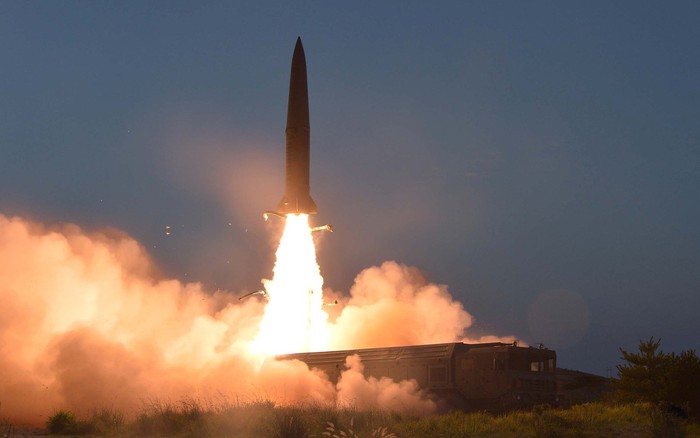 Thử tên lửa, Triều Tiên gửi thông điệp đến Mỹ - Hàn - Báo Người lao động