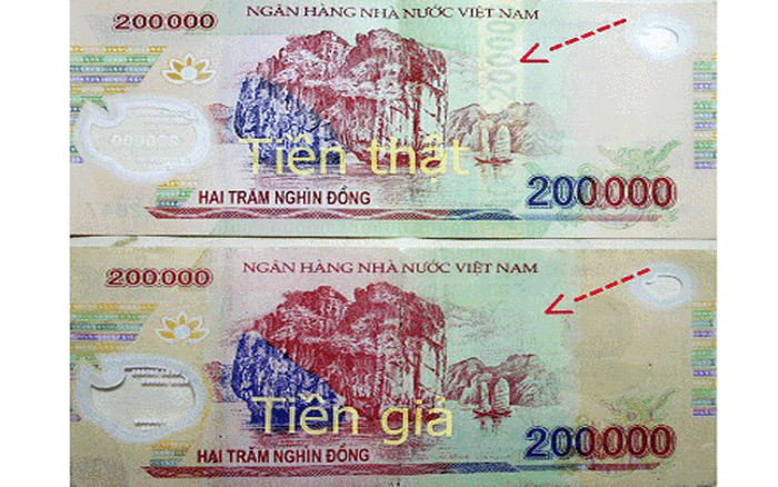 Cách Nhận Biết Tiền Giả Polymer 200.000 Đồng - Báo Người Lao Động