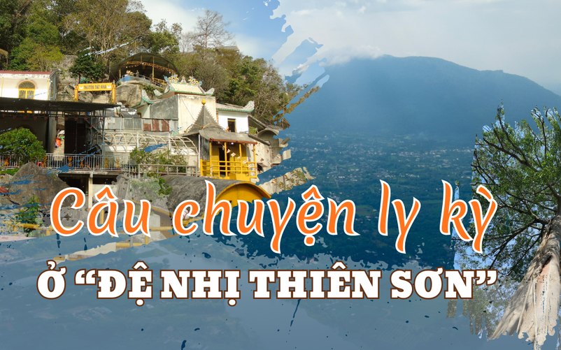 Chuyện ngôi chùa và cây đa 3 gốc 1 ngọn trên đỉnh "đệ nhị thiên sơn”